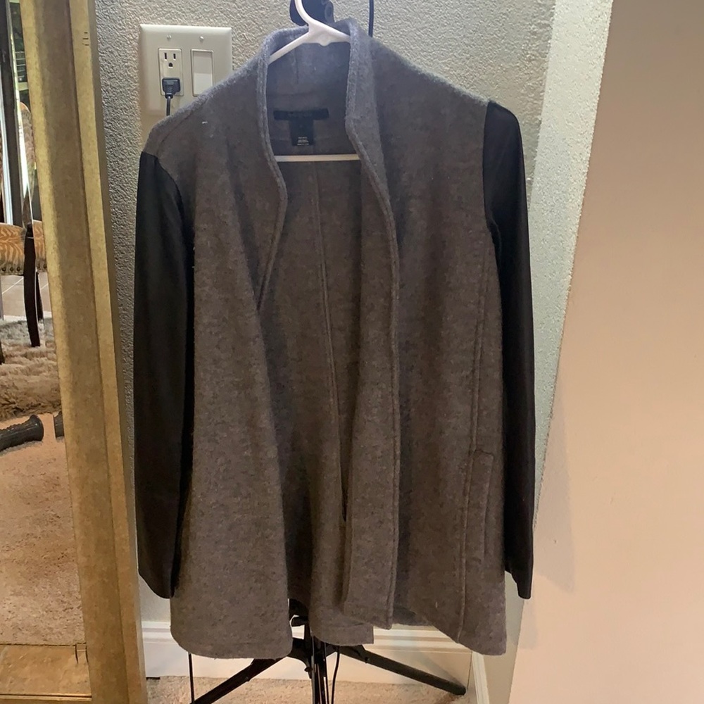 Wool and Leather coat